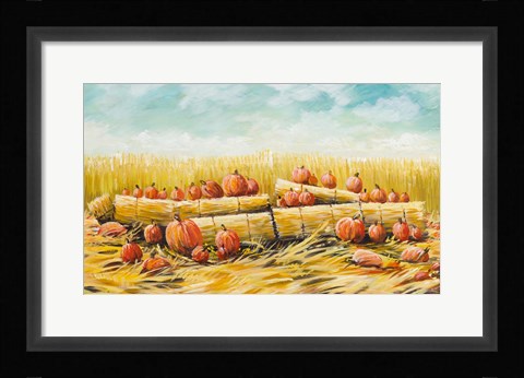 Framed Pumpkin Patch Print