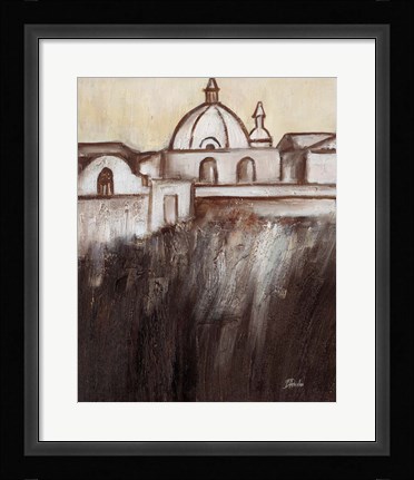 Framed Old Cartagena II Print