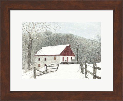 Framed Grist Mill Print