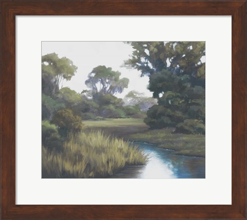 Framed Shades Of Afternoon Print