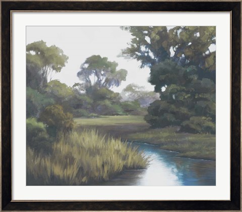 Framed Shades Of Afternoon Print