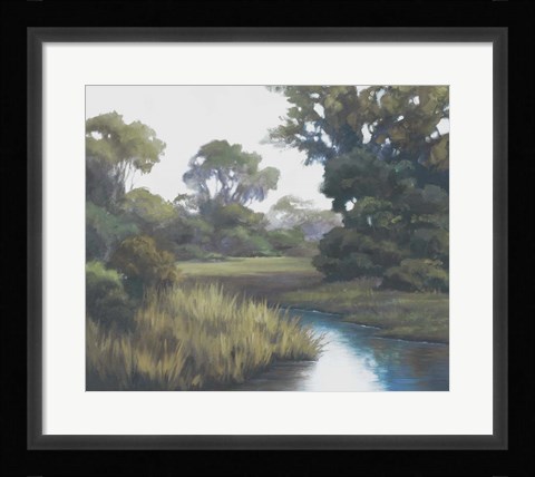 Framed Shades Of Afternoon Print