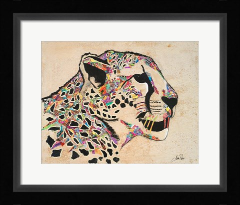 Framed Serengeti Plains I Print