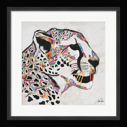 Framed Serengeti Plains I Print