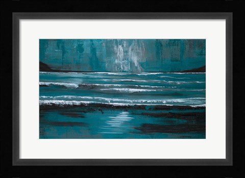 Framed Blue Escape Print