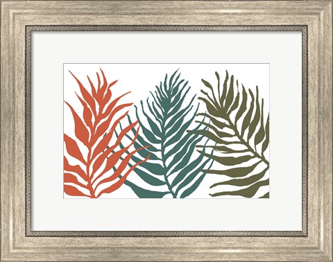 Framed Palm Trio Print