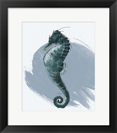 Framed Seahorse Print