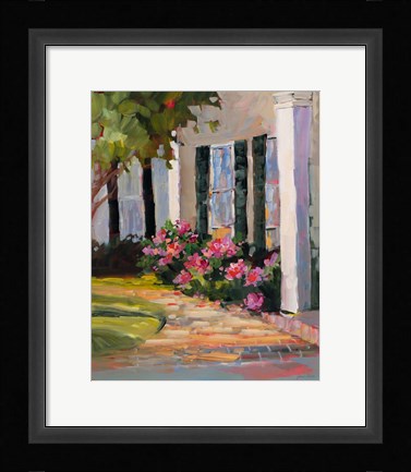 Framed Garden Window Print