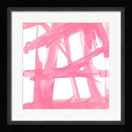 Framed Hidden Pink March Print