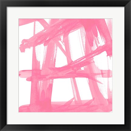 Framed Hidden Pink March Print