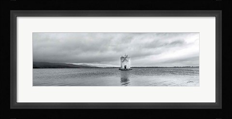 Framed Windmill Island Light Crop Print