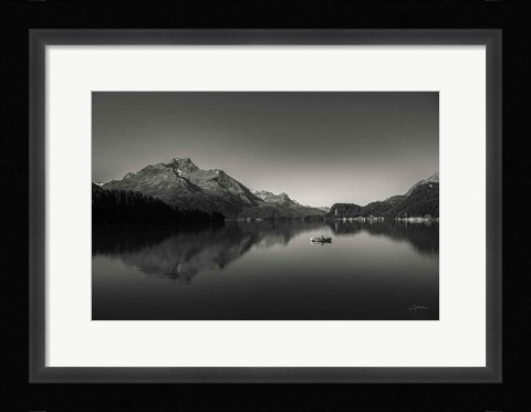 Framed Solo Fishing Print