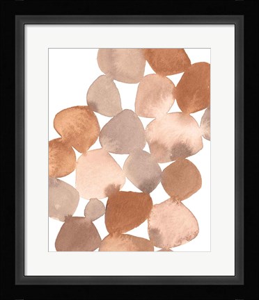 Framed Boho Beautiful I Brown Print