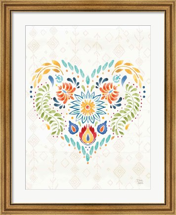 Framed Sweet and Spicy XIV Vertical Print