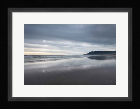Framed Nehalem Beach Oregon Print