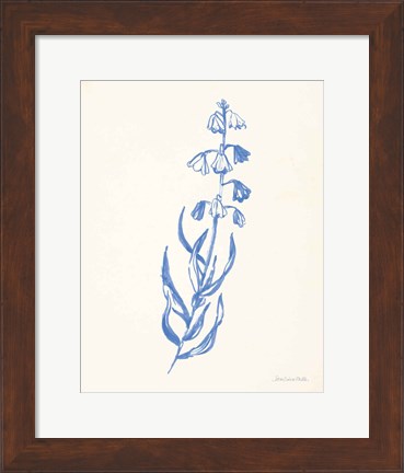 Framed Bluebells II Print