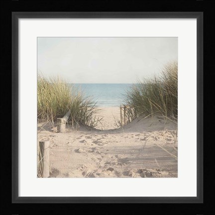Framed Beach Grasses Print