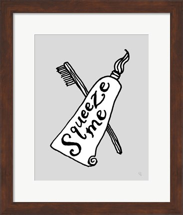 Framed Squeeze Me Print