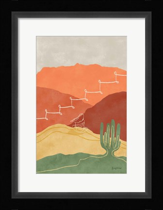 Framed Self Care II Print