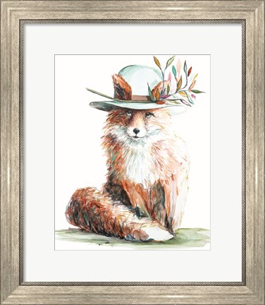 Framed Enchanted Fox Print