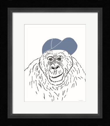 Framed Team Roster Gorilla Print