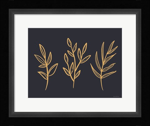 Framed Autumn Leaves Print