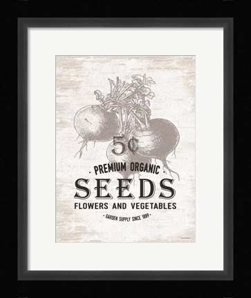 Framed Seeds Print