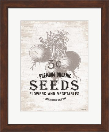 Framed Seeds Print