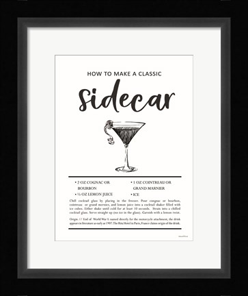 Framed Sidecar Print