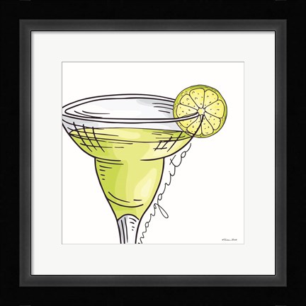 Framed Margarita Print