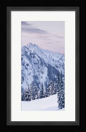 Framed Tatoosh Range Triptych II Print