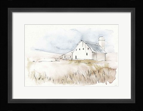 Framed Fresh Farmhouse IX Print