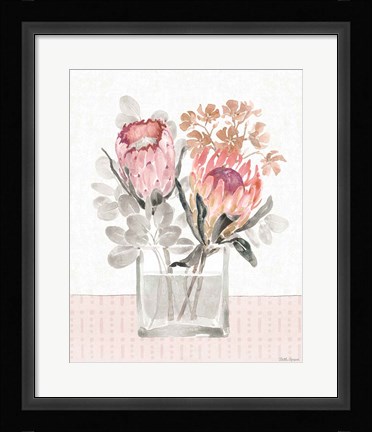 Framed Petal Passion IV Soft Boho Print