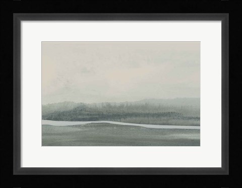 Framed End of Day VI Light Crop Print