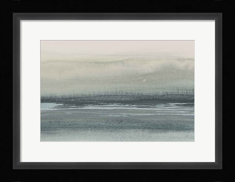 Framed End of Day III Light Crop Print