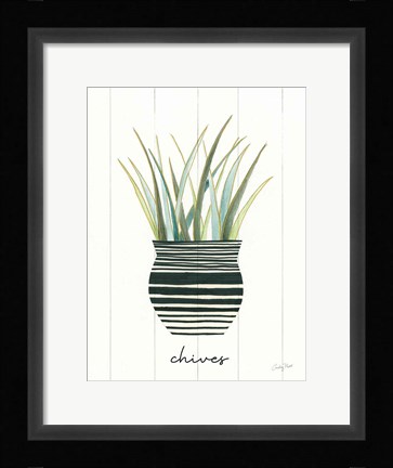 Framed Herb Garden VI Print