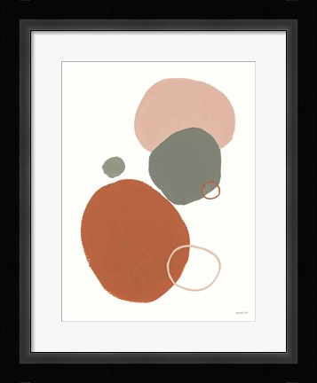 Framed Warm Stepping Stones Print