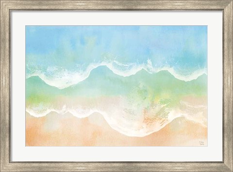 Framed Ocean Breeze VII Print