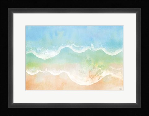 Framed Ocean Breeze VII Print