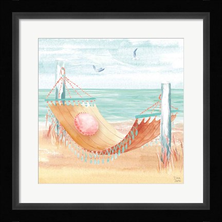 Framed Ocean Breeze V Print