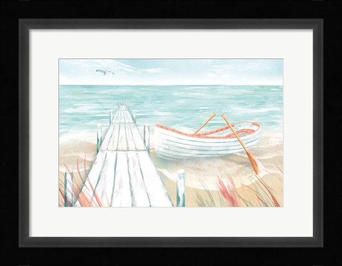 Framed Ocean Breeze II Print