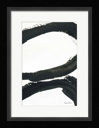 Framed Inky I Print