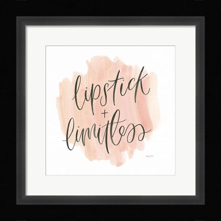 Framed Girl Boss II Print