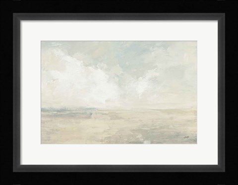 Framed Sky and Sand Crop Print