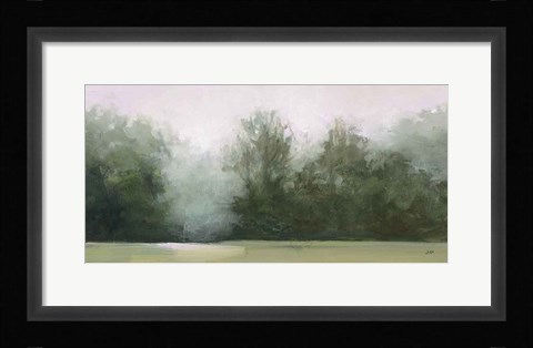 Framed Edge of the Wood Print