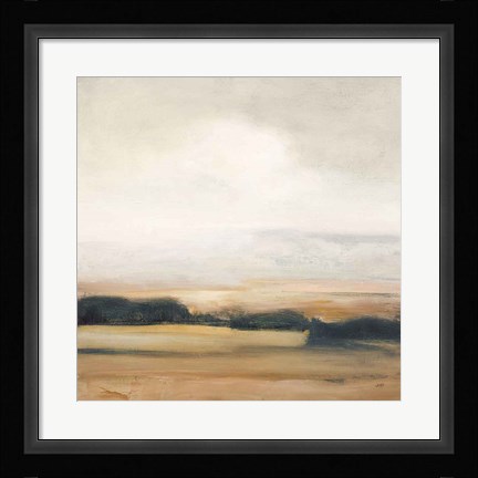 Framed View from the Top Neutral Print