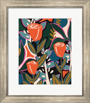 Framed Tulips Print