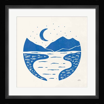 Framed On the Horizon II Print