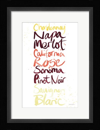 Framed Pop the Cork IX Color Print