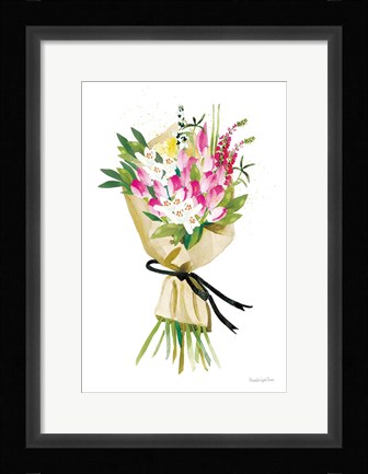 Framed Spring Bouquet Print